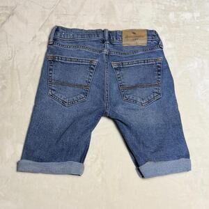 Abercrombie Kids Girls’ Size 7/8 Adjustable Denim Blue Jean Shorts